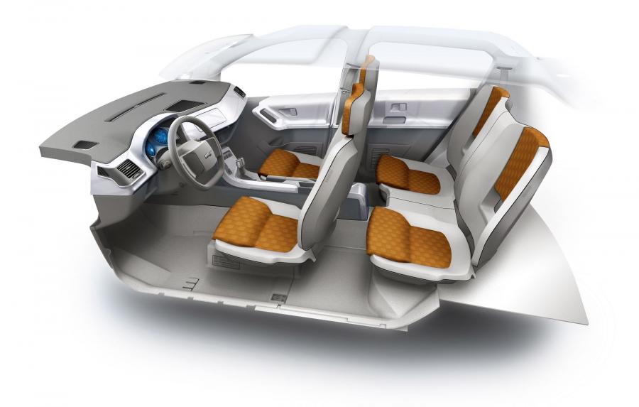 Эскиз Magna Steyr MILA EV Concept 2009 года  (фото 2 из 4)